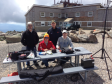 WS1SM team members operate CQWW VHF and SOTA from Mt. Washungton