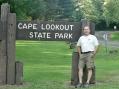 Fone Op Evan (N7MCG) -- Just arrived at Cape Lookout State Park