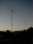 FM5BH's antennas at sunset