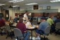 The W3EOC QTH and crew.  80m thru 70cm.  Networked stations.