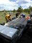 University of Wyoming Amateur Radio Club UARC members assemble the N7UW beam for Field Day