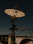 My 4.5m dish in the moonlight.