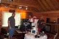 The crew at K8BB: N8OS, N8NM, KB8LTF, K8BB (taking photo)