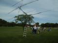 Up goes the CW Beam at W0EF/0.