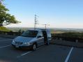 VE3WCC/R parked at the Huron Lookout in the Gatineau Park: FN25bm