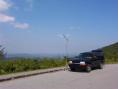 Looking Northeast from Air Bellows Overlook on the Blue Ridge Parkway in NW North Carolina. el 3724 feet