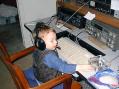 My grandson Todd, Feburary 2002. Just shy of two years. Loves to play with the keyer.