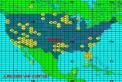 75 Grids worked from EM13, virtually all on the 11/12 th UTC