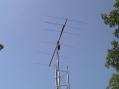 Homemade wood and wire antenna