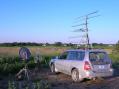 Only sunshine of the contest, late Sunday from EN34