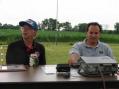 N9HR taking a break and NF9V making CW contacts.