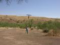WY7W and his soon-to-be-famous Single Element Yagi!
He does take his DF work seriously.