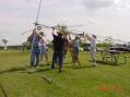 SLARRC hard at work preparing the tower.