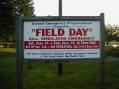 Field Day Sign in front of Babylon Town Hall, North Lindenhurst, NY