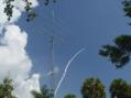Atlantis Launch Sept 9, 2006: Antennas: 20M-5El, 7 over 7 for 6M, 222 5WL; 2M 5WL