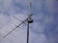 KE5ELU antennas - Cushcraft AR27010s 2m/440 horizontal, tram 2m/440 vertical