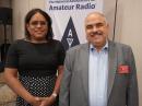 The ARRL Board welcomed two first-time Board members; Treasurer John R. Sager, WJ7S and Hudson Division Director Vice Director Nomar Vizcarrondo, NP4H. This photo includes Hudson Division Director Ria Jairam, N2RJ (left), with new Vice Director Nomar Vizcarrondo, NP4H.