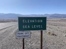 Much of Death Valley National Park sits below sea level, surrounded by terrain. [Sierra Harrop, W5DX, photos]