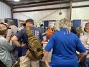The ARRL exhibit area was a popular place with members.