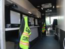 Inside the CARES Communications Van