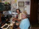 Dave (W5AO) and Barbra operating 40m CW