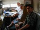 N5POB, KD5VOU, &amp; N5ATO at the VHF station.