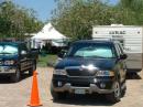 The LVRAC Emergency Comm trailer set up at the FD site