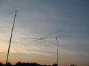 No field day is complete without an antenna-sunset photo.