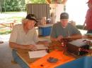 Two of our big operators, Joe, AA9YQ and Steve, KB9GPW work 20 meters SSB.