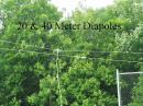 20 and 40 meter antennas