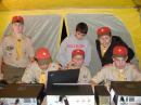 KB1KGR (MIKE) ASSISTING THE SCOUTS WITH THE RADIOS!