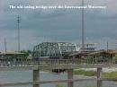 The old swing bridge over the inter coastal waterway on Highway 50 in Surf City, NC