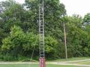 The N8HP 40 meter vertial ladder.