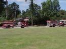 The North Charleston Fire Department trucks.