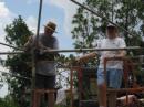 Bill and Dick tie 20M beam to bucket