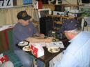 Dave, N7VRZ &amp; Bill, W7ARC at dinner time for FD 2004.