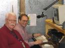 AB0RX George and K0BX Joe at the operating position.
