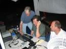 How do you work this thing? KU4J explains as W4ZX and KE4YNY look on.