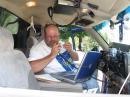 Mike W2MLS working stationary mobile