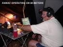 Bill K4WAC operating the TS2000