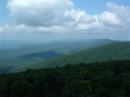 This is one of the spectacular views from the tower. These are the Ouachita(washitaw) Mountains and they are beautiful. We were about 50 miles South of Ft. Smith, AR and about 120 miles west of Little Rock, AR