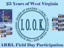 The IOOK celebrated it's 25th year of activity in ARRL Field Day this year.