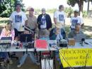 The Field Day crew of W6SF in operation.