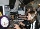 Dana logs while Colin VE7TNT works CW