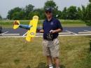 N8GU with his electric powered R/C PT-17 on 6 meters.