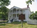 Beautiful house and beautiful grounds! The historic Wolcott House and Museum in Maumee, Ohio.  Behind this is where the TMRA has held its last four Field Day events.
