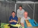 Pat/<i>KK3F</i>, possibly the fastest CW operator in the east, Andrew/<i>N3GVL</i>, a new Ham who made his first HF contact and went on to make about 50 more, and John/<i>K8JW</i>, a key member of our team who helped out in every aspect of this event!