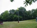 Our 40 meter extension ladder antenna