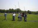 The CTRI team doing a FB job assembling the VHF/UHF tower