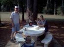 Steve, KE5EJO and Ken, KD2KW. Getting an early start for breakfast.
